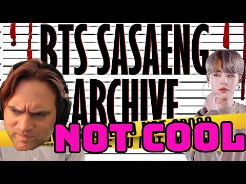 BTS Extreme Sasaeng Fans Archive (Reaction) || Musician Reacts
