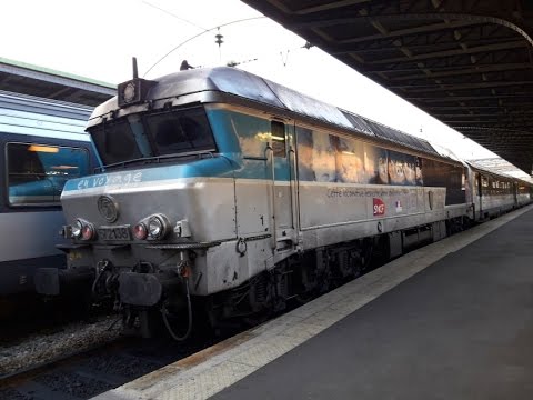 Des grosses diesels CC 72000 et CC 72100 en région parisienne
