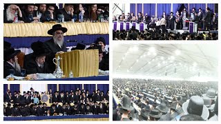 Thousands Of Satmar Chasidim Celebrate Kuf Alef Kislev 2022 | מעמד כ"א כסלו תשפ"ג