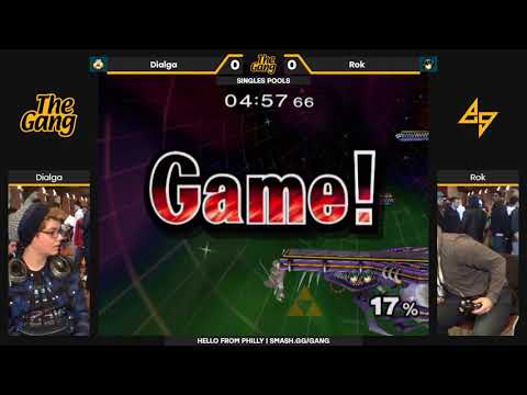 The Gang: Pools — Rok (Marth) vs. Dialga (Sheik) — SSBM Singles