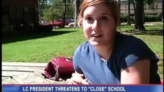 joe aguillard says he would close louisiana college over obamacare