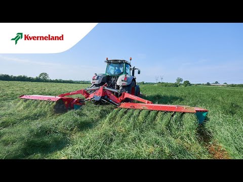 Kombinētās pļaujmašīnas Kverneland 5087M – 5095M video