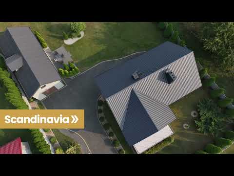 Blachodachówka modułowa Scandinavia 455 Ceramic Matt BT / RAL 7016