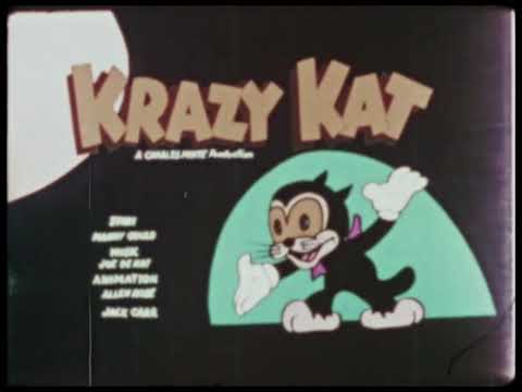 Krazy Kat 1970s Colorized Opening