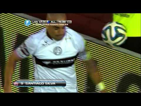 Gol de Silva. Lanús 1 - All Boys 0. Fecha 16. Torneo Final 2014. Fútbol Para Todos