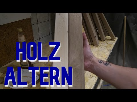 Holz altern - der Trick gegen schnöde Baumarkt Optik