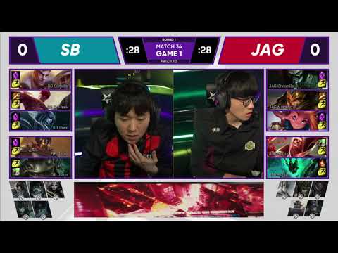 LCK 2019 | SB vs JAG | Game 1 | Full Match | 14/02/2019