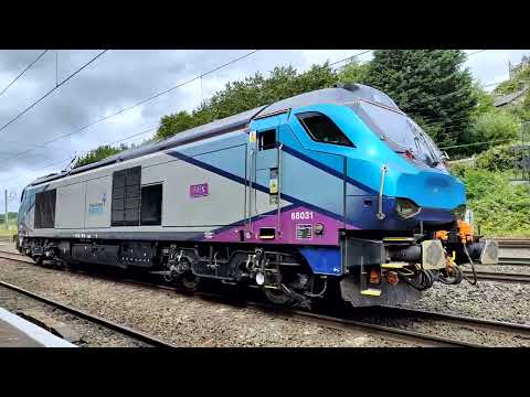 DRS Loco Positioning Move DRS 68031 Felix 0B09 Lancaster 04/07/2022