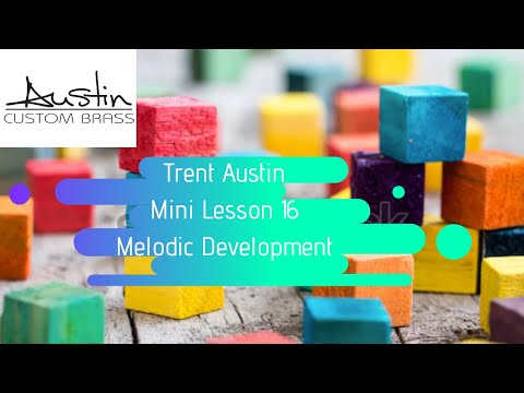 Trent Austin Mini-Lesson #16: Using Simple Ideas in Your Solos for Melodic Strength! Jazz Improv Tip