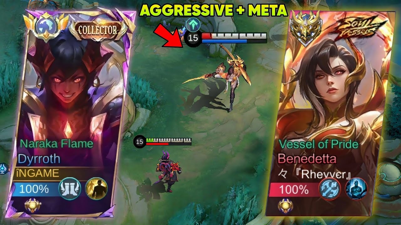 DYRROTH VS BENEDETTA | PRINCE OF PRIDE AGAINST VESSEL OF PRIDE WHO WILL WIN? | EXPLANE GUIDE - MLBB