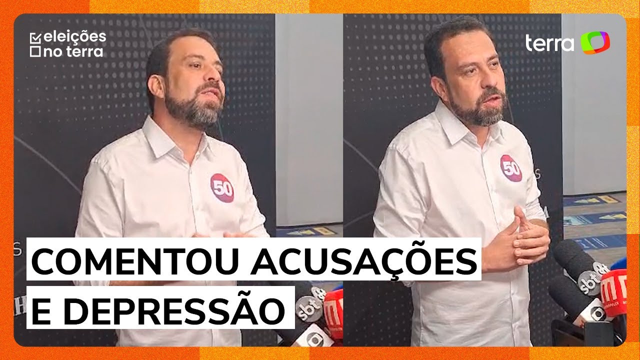 Boulos fala sobre depressão e diz que Marçal 'trabalha com fake news sistematicamente'