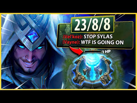 THIS IS WHY I PLAY SYLAS (NEVER GIVE UP) - League of Legends