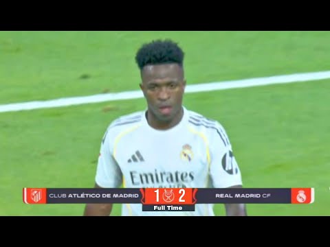FULL HIGHLIGHT REAL MADRID VS ATLETICO MADRID (2-1) | SPANISH SUPER CUP SEMIFINAL | FANS CAMERA