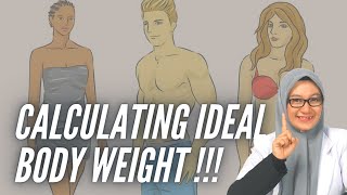How to Calculate Ideal Body Weight