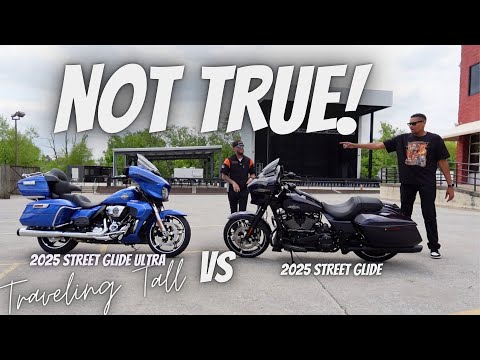 2025 Harley-Davidson Street Glide Ultra, is it just a Street Glide with lowers and a tour pack?.