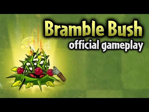 Plants vs Zombies 2 Bramble Bush Official Gameplay