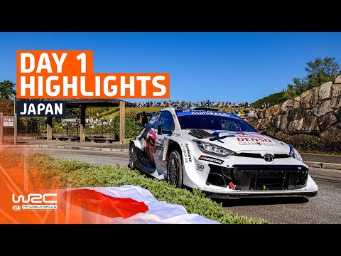 Day 1 Highlights | WRC FORUM8 Rally Japan 2025