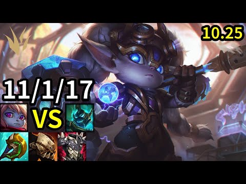 Poppy Jungle vs Hecarim - KR Grandmaster | Patch 10.25