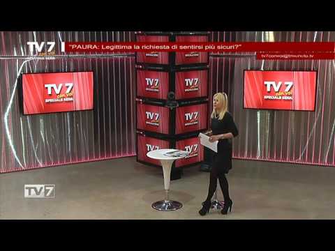 Tv7 con Voi sera del 21/3/2017 - PAURA: Legittima la richiesta di sentirsi più sicuri (1 di 7)