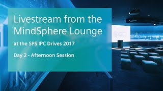 Live @SPS IPC Drives – MindSphere Lounge  Day 2 | 29 November 2017 | 1pm – 6pm