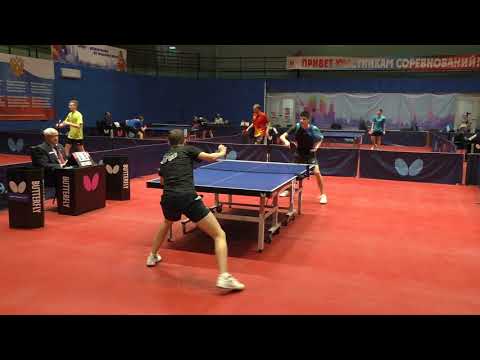 ЕГОРШЕВ - АНУФРИЕВ ЧЕМПИОНАТ МОСКВЫ 2021 #tabletennis #настольныйтеннис