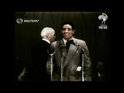 Randolph "Randy" Turpin & Dick Turpin - Training Footage Compilation Colorized