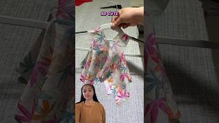 Easy No-Sew Doll Dress You Can Make in Minutes #shorts #sewingtips #sewingtutorial