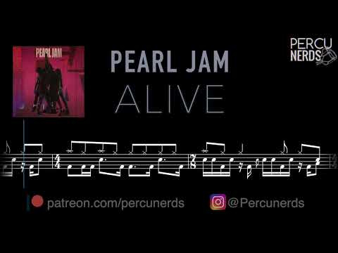 Alive - Pearl Jam  (Drum Transcription)