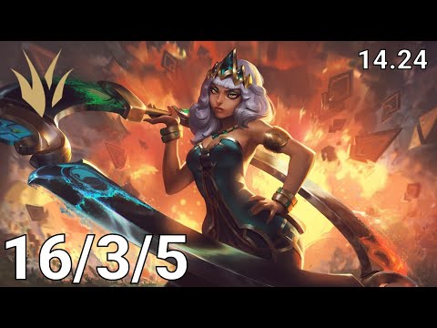 Qiyana Jungle vs Kindred - EUW Master | Patch 14.24