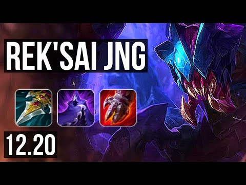 REK'SAI vs VIEGO (JNG) | 72% winrate, 14/2/7, Dominating | KR Challenger | 12.20