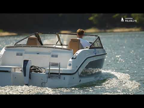 Rejs bez patentu? Zobacz nasz jacht QUICKSILVER 605 CRUISER w akcji na Jeziorze Solińskim!