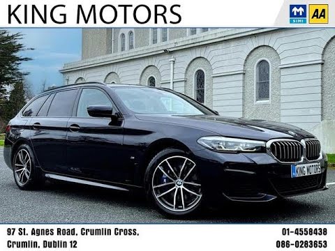 2021 BMW 530e M Sport Tourer PHEV hybrid, King Motors Dublin