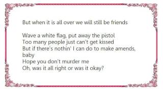 Elvis Costello - Wave a White Flag Honky Tonk Demo Lyrics