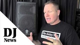 Video thumbnail for Yamaha DXR 8 and DXS 12 at an event: By John Young of the Disc Jockey News by discjockeynews