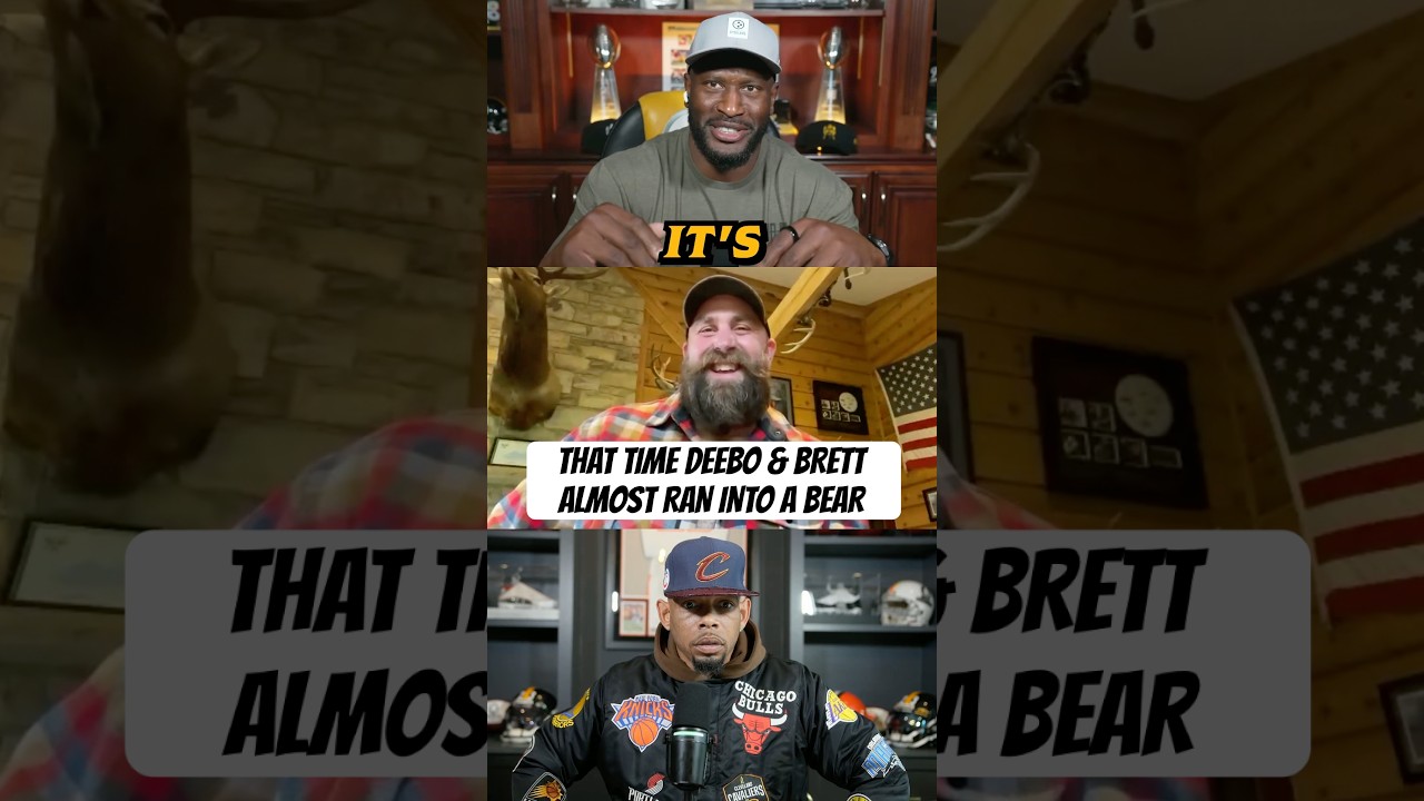 That time Deebo and Brett almost ran into a bear 😅😳 #DeeboAndJoe