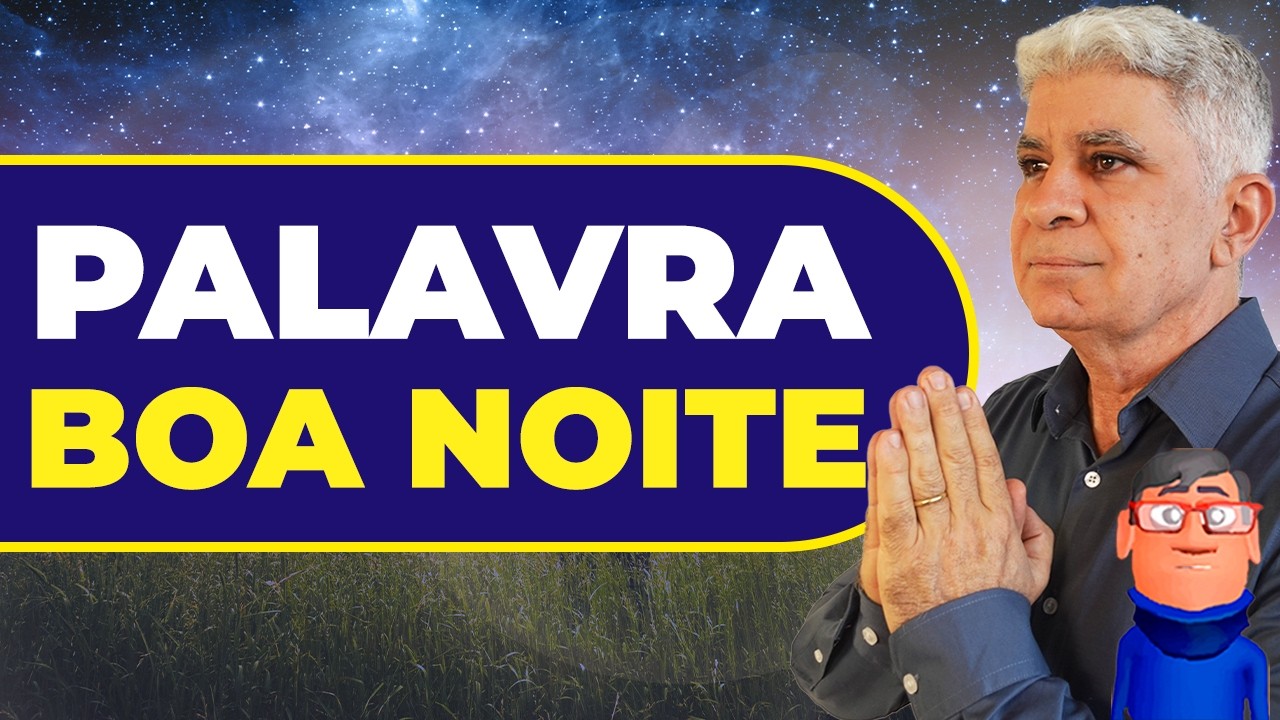 CHEGA DE SENTIR ANGÚSTIA DE NOITE  - Minuto com Deus de Hoje