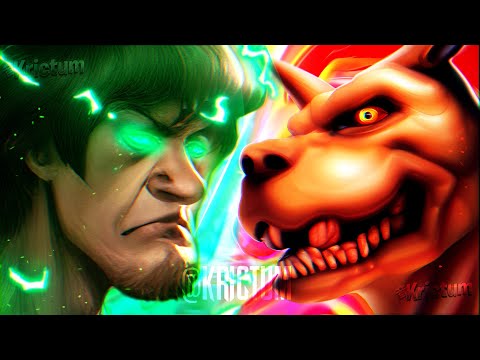 Shaggy Dios vs Scooby Doo Monstruoso | Contra Mi Creación | Krictum