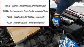 2006 Ford Freestyle P061B P2106 P2104 P2112 Throttle Body Replacement