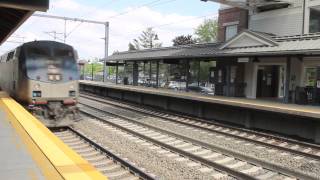 preview picture of video 'My First Railfanning Video! Railfanning In Guilford, CT 6/14/14'