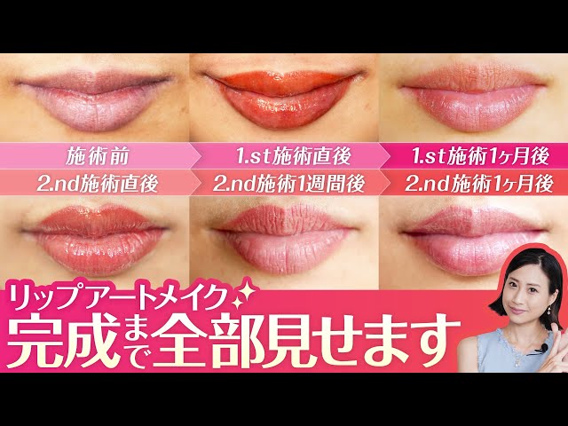 赤系6本セット/BIOTOUCH/アートメイク色素/リップアートメイク/落ちない 製品レビュー – PMU ink