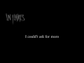 In Flames - Jester's Door [Lyrics in Video]