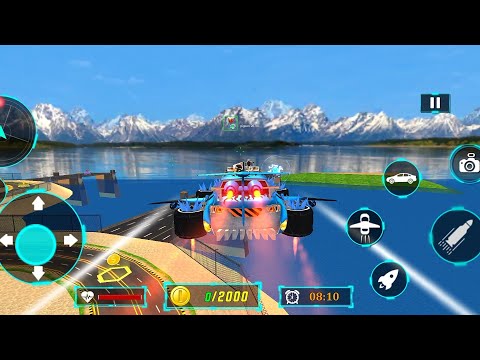 Dino Robot Car Game - Flying Robot Transforming Game - Android Gameplay Part 4