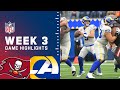 Buccaneers vs. Rams Week 3 Highlights | NFL 2021