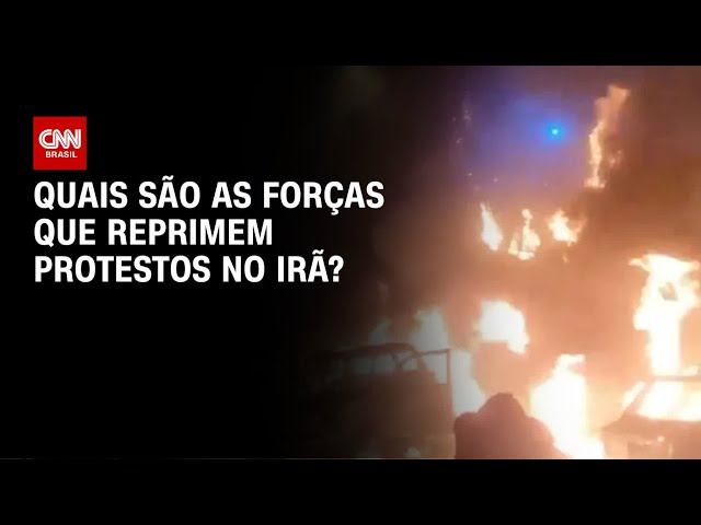 Veja como funciona as forças de repressão no Irã | LIVE CNN