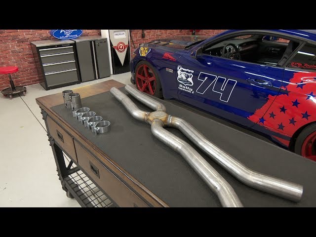 Flowmaster 81107 X-Pipe Mustang V6 (2015-2017)