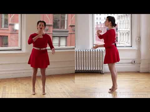 Lindy Hop Balance Exercise by Evita Arce
