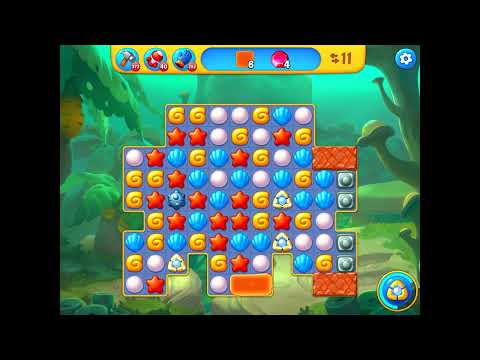 Fishdom level 6020 no boosters フィッシュダム ノーマル [Friend's]