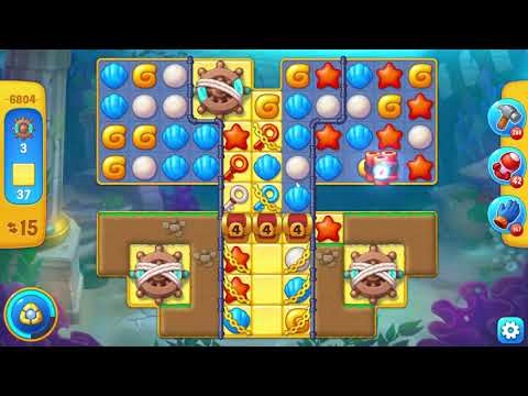 Fishdom 6804 Level - 24 moves - NO BooSTERS