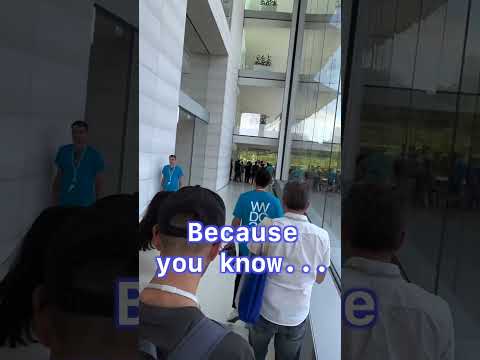 What is inside the Apple Park building? #wwdc23 thumbnail