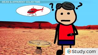 Apparent Solar Time vs  Mean Solar Time   Video & Lesson Transcript   